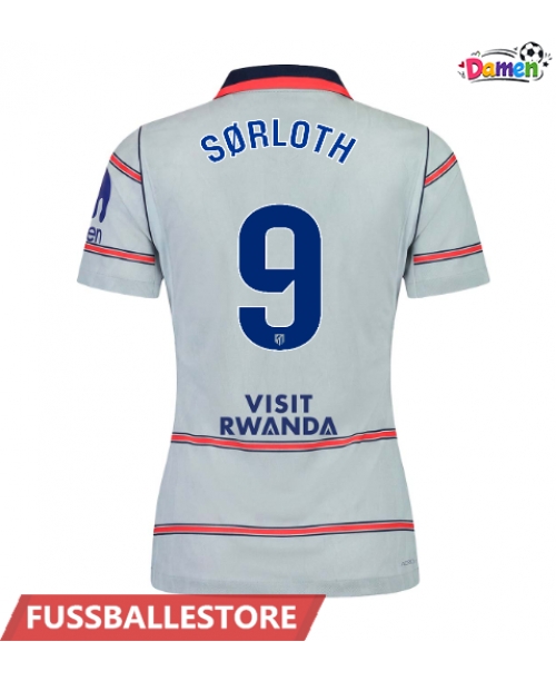 Günstige Atletico Madrid Alexander Sorloth #9 3rd trikot Damen 2026-27 Kurzarm